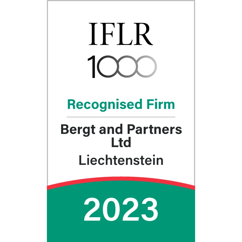 IFLR1000 Bergt and Partners Liechtenstein Josef Bergt