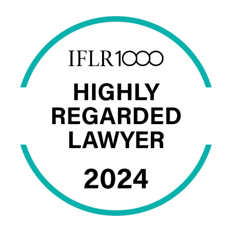 Bergt Law IFLR 1000 Highly Regarded Lawyer